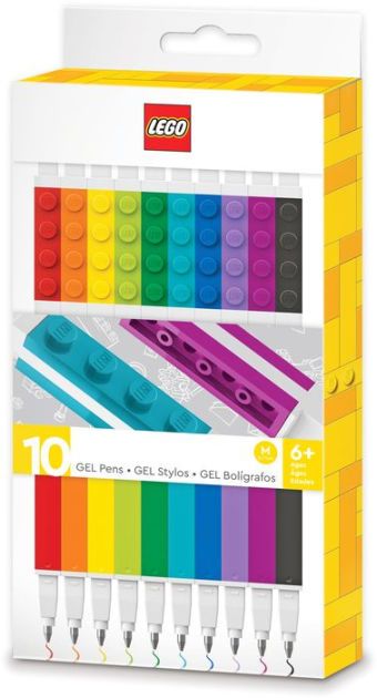 LEGO - 10 Gel Pens