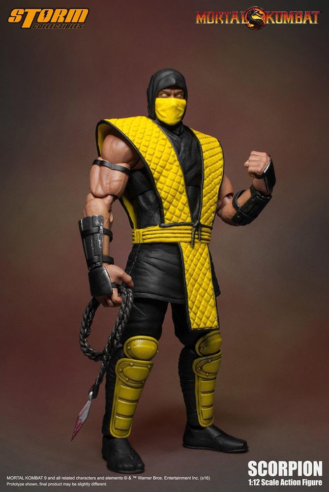 Mortal Kombat - Scorpion 1/12 Action Figure