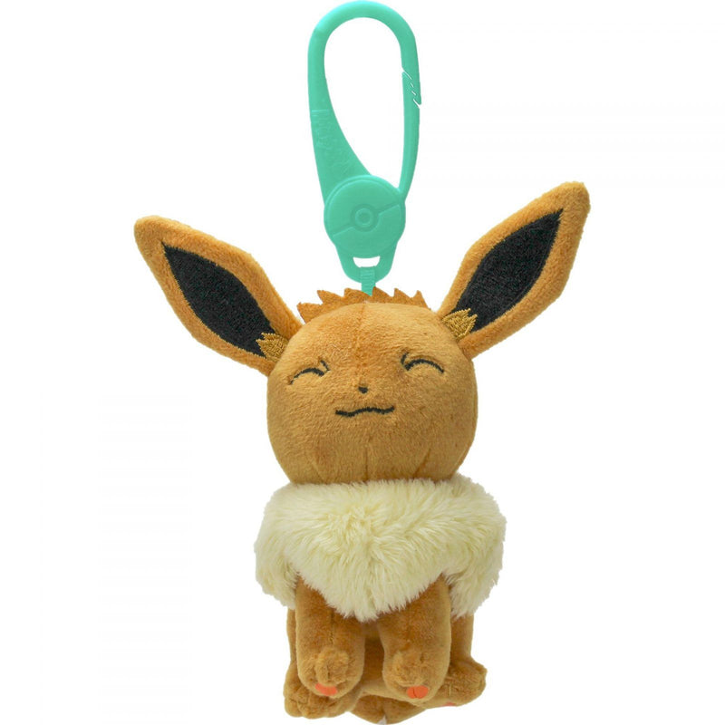 Pokemon - Eevee Smile Clip-On Plush