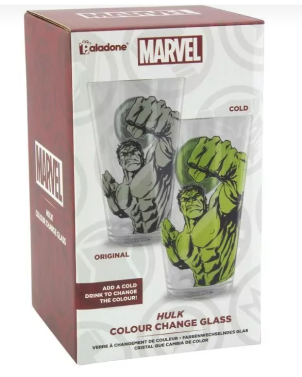 Marvel - Hulk Colour Glass