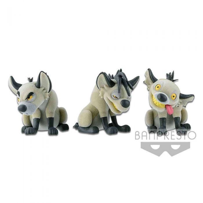 The Lion King - Fluffy Puffy Banzai, Shenzi & Ed Figures