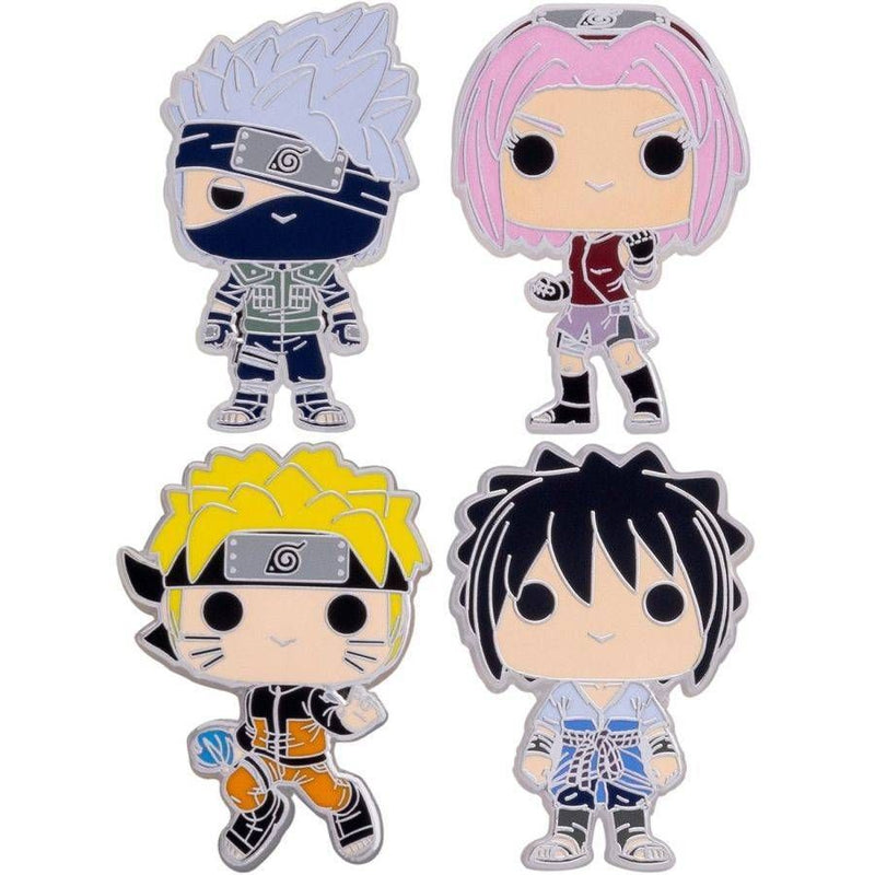 Naruto - Team 7 Enamel Pin 4 Pack