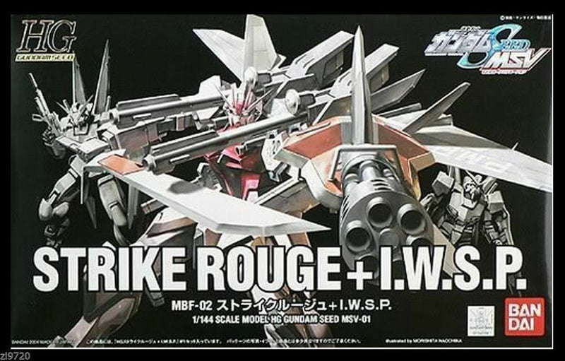 1/144 HG STRIKE ROUGE + IWSP Model Kit