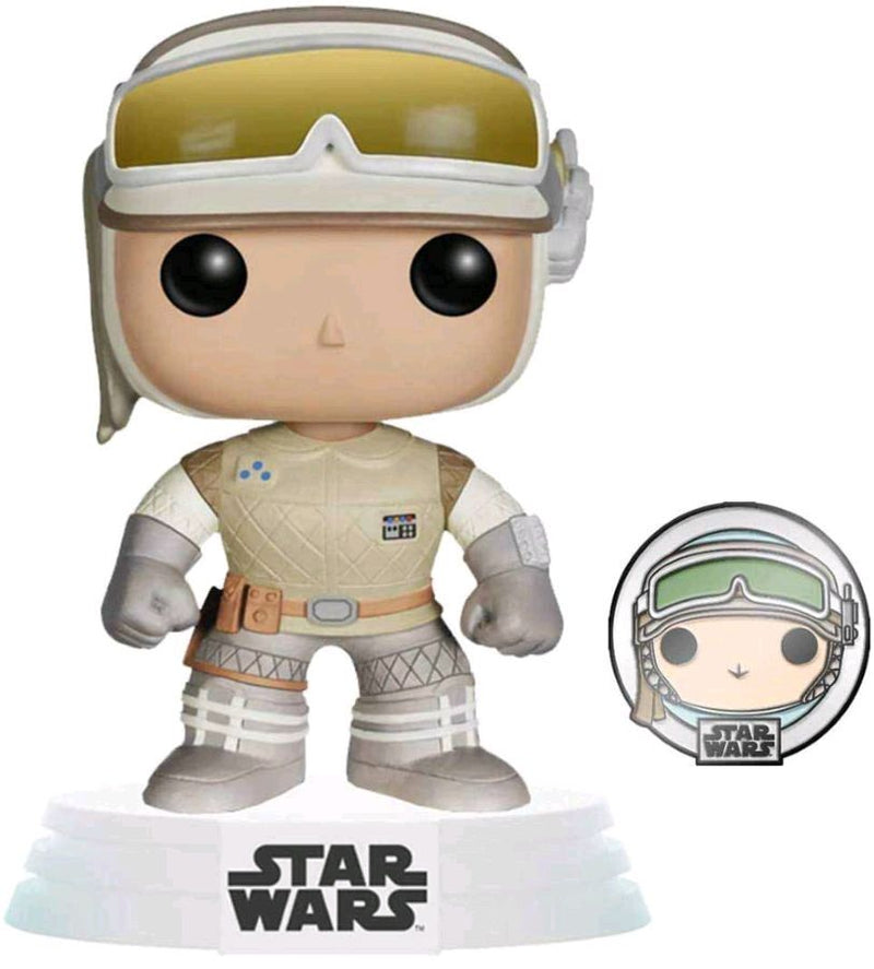Star Wars: Across the Galaxy - Luke Skywalker Hoth (US Exclusive) Pop! Vinyl with Pin