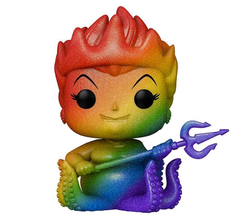 The Little Mermaid - Ursula Rainbow Pride Diamond Glitter (US Exclusive) Pop! Vinyl Figure