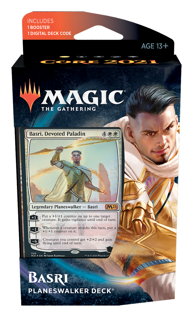 Magic the Gathering Core 2021 Planeswalker Deck Basri