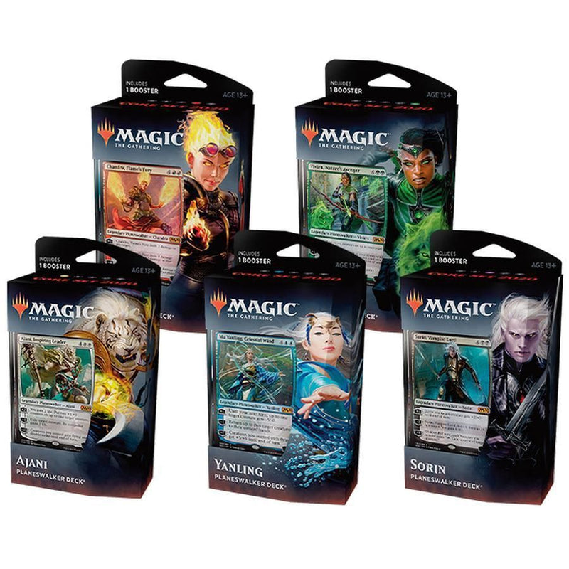 Magic Core 2020 Planeswalker Deck Display