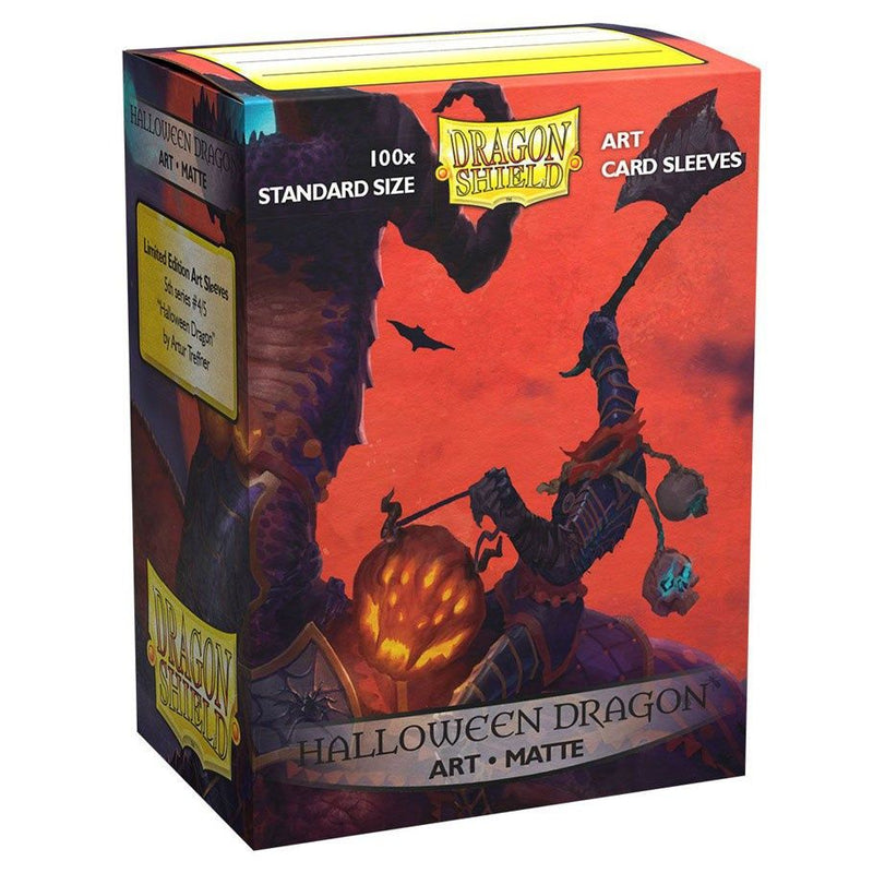 DS Sleeves (100) Halloween Dragon Classic Art Matte