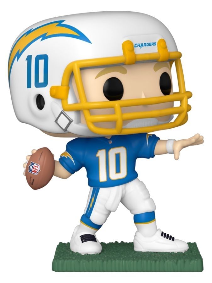 NFL: Chargers - Justin Herbert (Home) Pop! Vinyl Figure