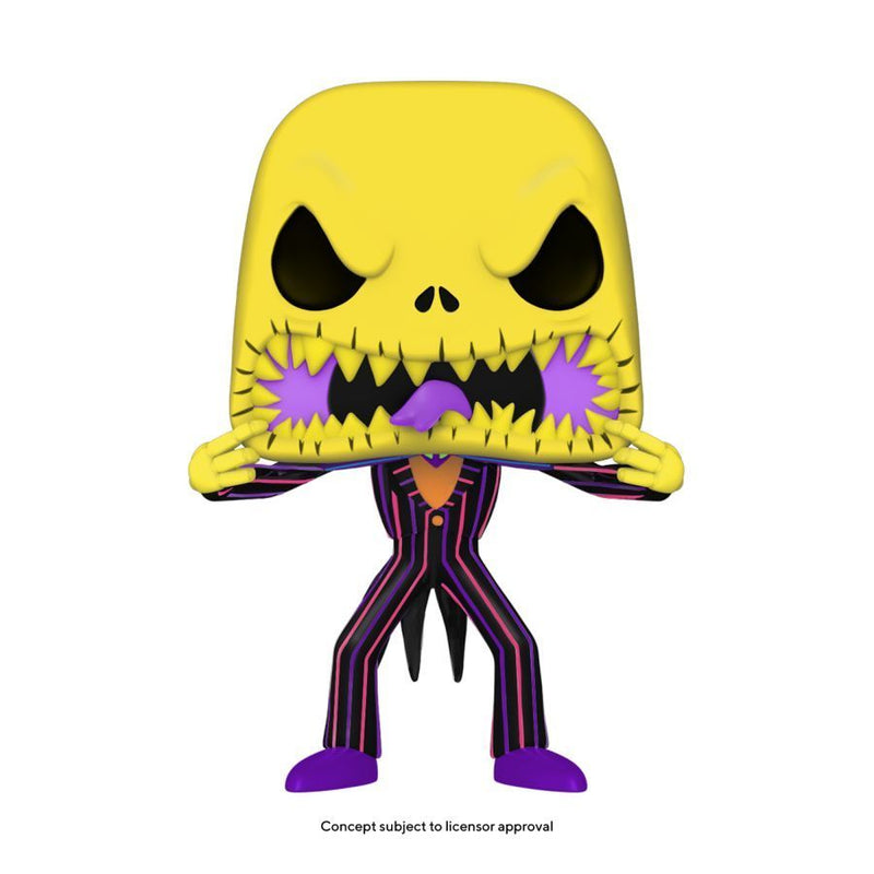 The Nightmare Before Christmas - Jack Scary Face Black Light (US Exclusive) Pop! Vinyl Figure