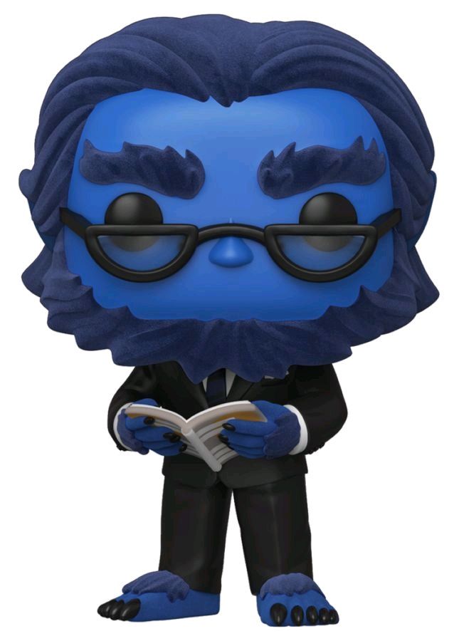 X-Men (2000) - Beast Flocked 20th Anniversary (US Exclusive) Pop! Vinyl Figure