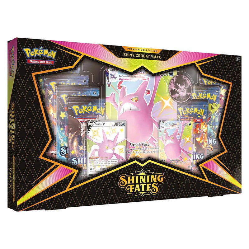 Pokemon TCG - Shining Fates Premium Collection: Shiny Crobat VMAX
