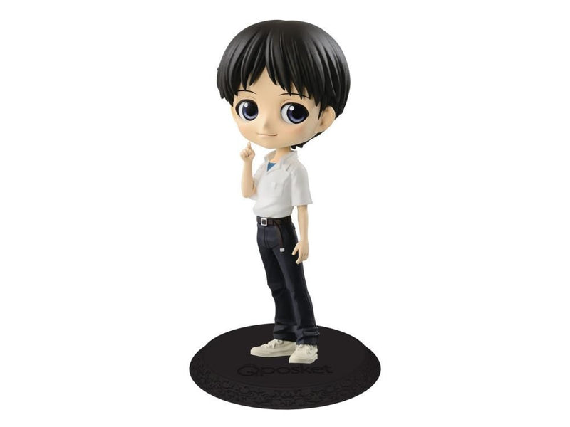 Evangelion Movie - Shinji Ikari Q Posket Figure (Normal Colour Version)