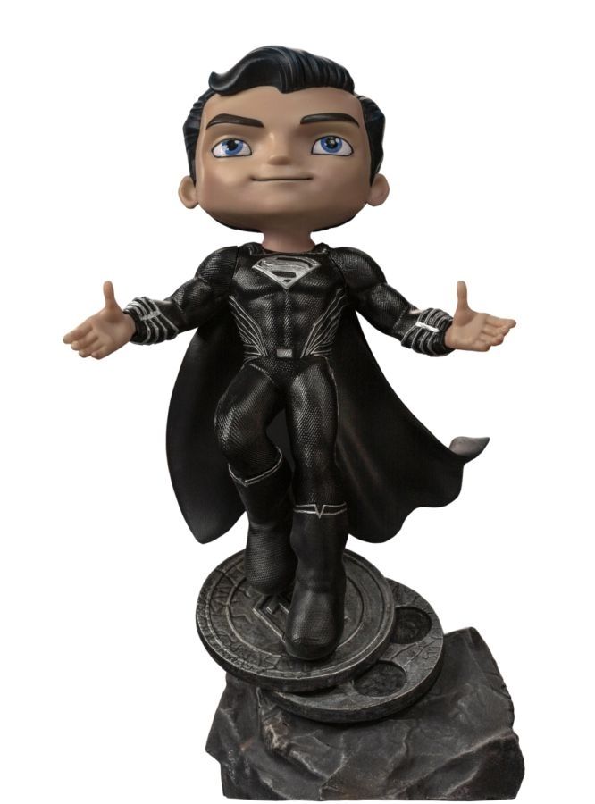 Justice League Movie: Snyder Cut - Superman Black Suit Minico Figure