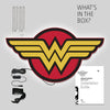 Wonder Woman - Logo Large LED Wall Light