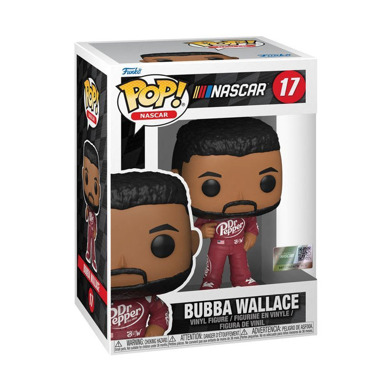 NASCAR - Bubba Wallace (Dr Pepper) Pop! Vinyl Figure