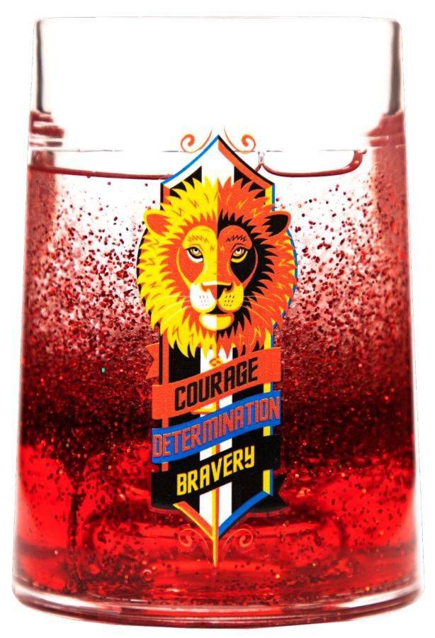 Harry Potter - Gryffindor House Liquid Glitter Tumbler