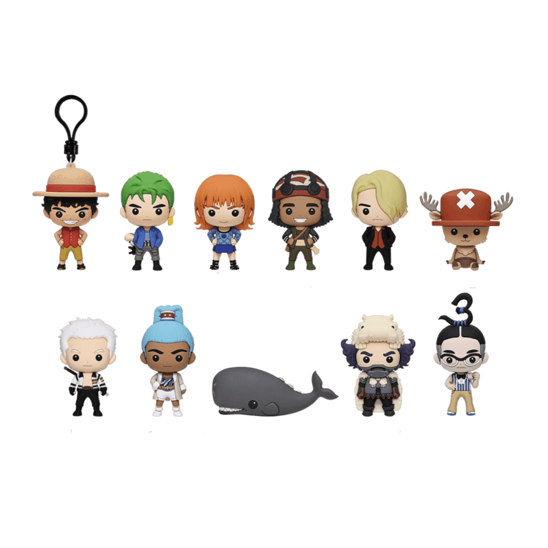 One Piece (Netflix) - 3D Bag Clips Blind Bag Series 2 (Single)