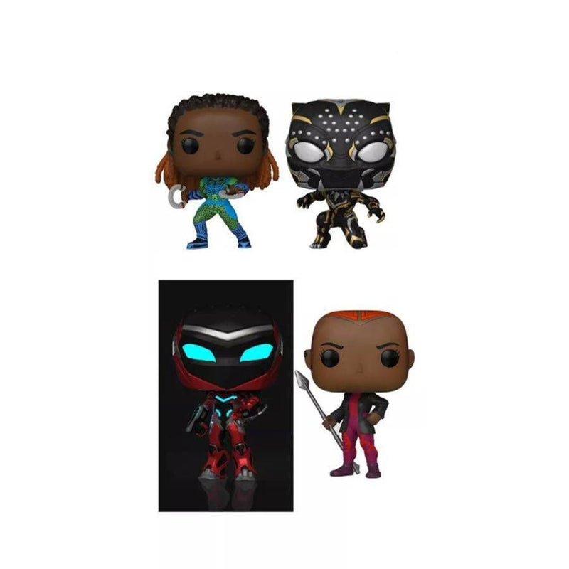 Black Panther 2: Wakanda Forever - (US Exclusive) Pop! 4 Pack 