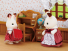 Sylvianian Families: Chocolate Rabbit Sister Set (Desk)