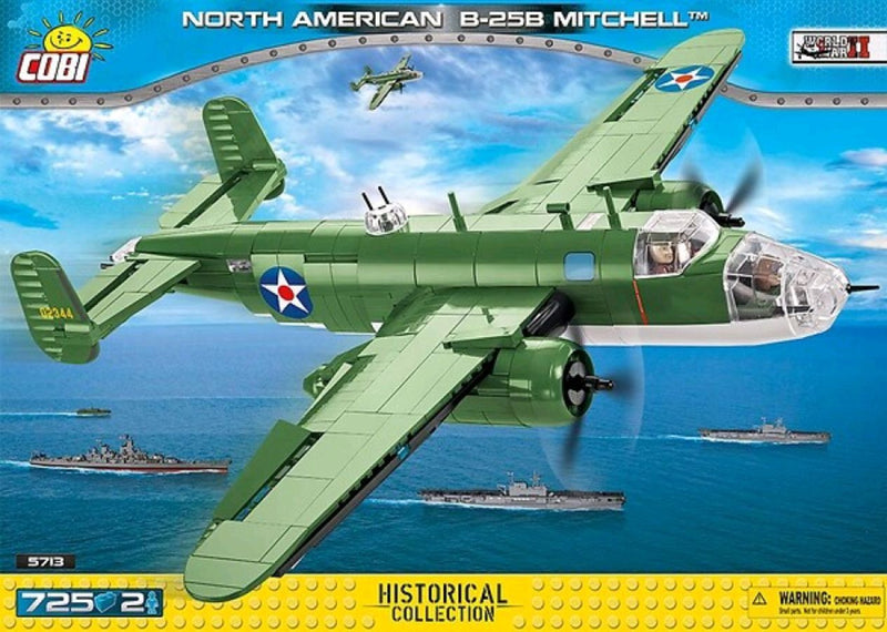 World War II - North American B-25 MI (710 pieces)
