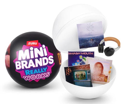 Mini Brands - Really Works: Vinyl Series 1 Capsule Blind Box (Single)