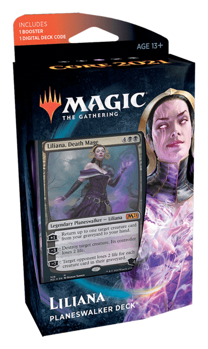 Magic the Gathering Core 2021 Planeswalker Deck Liliana
