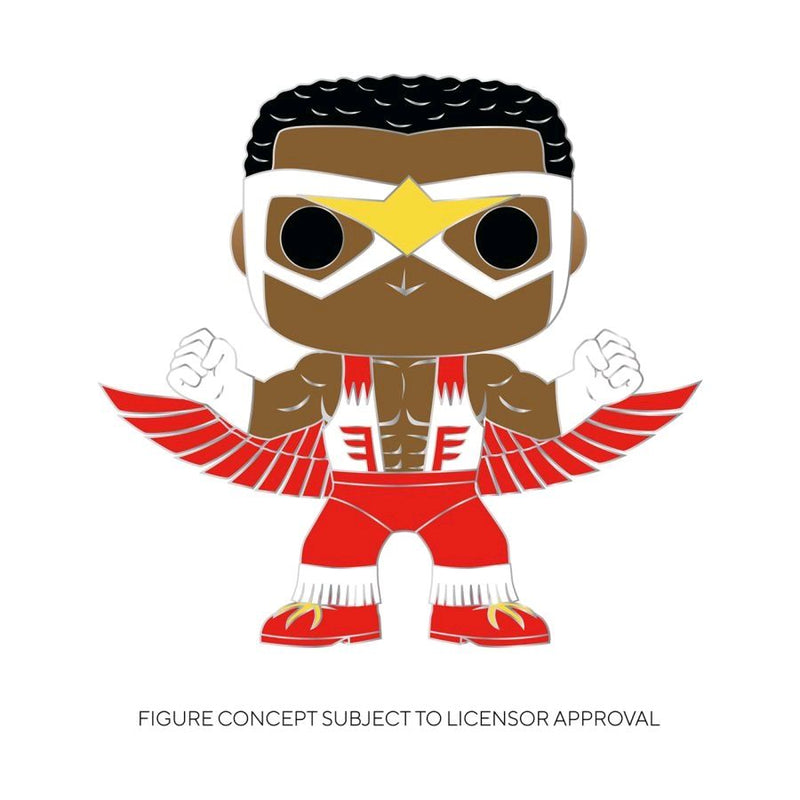 Captain America - Falcon 4in Pop! Enamel Pin