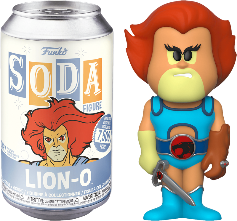 Thundercats - Lion-O (Chance of Chase) Vinyl SODA Figure (Wondercon Exclusive 2020)
