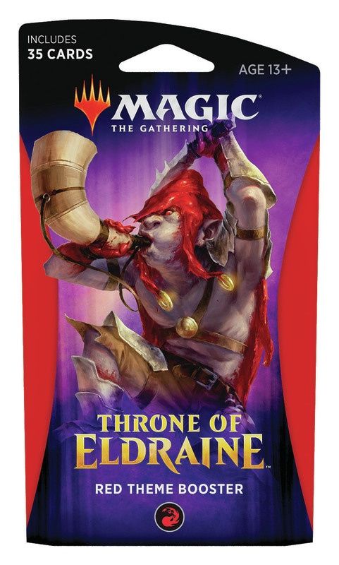 Magic the Gathering Throne of Eldraine Theme Deck - Red