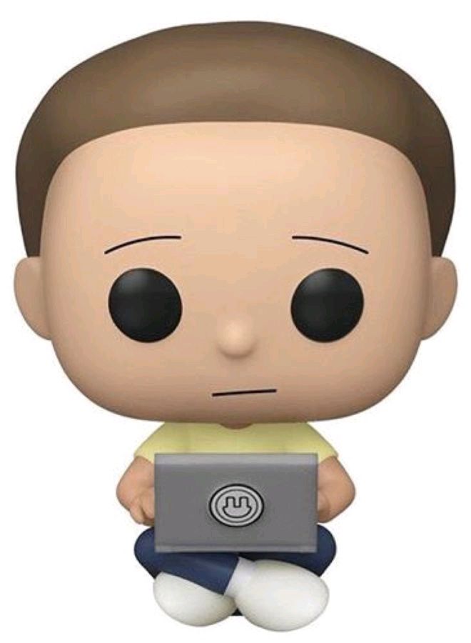 Rick and Morty - Morty with Laptop (US Exclusive) Pop! Vinyl Figure