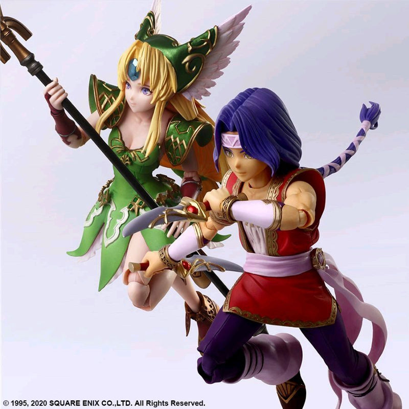 Trials of Mana - Hawkeye & Riesz Bring Arts Figure