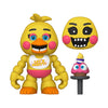 Five Nights at Freddys - Nightmare Chica & Toy Chica Snap Figure 2 Pack