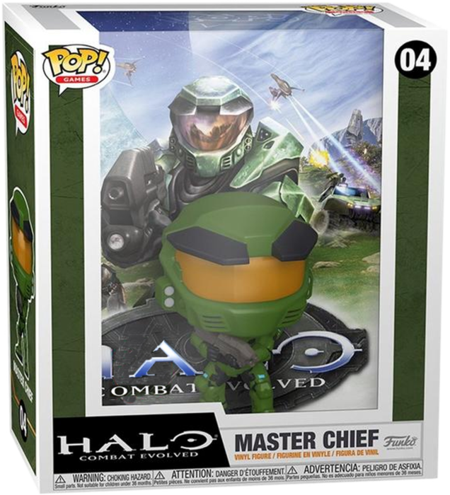 Halo - Master Chief Metallic US Exclusive Pop! Cover
