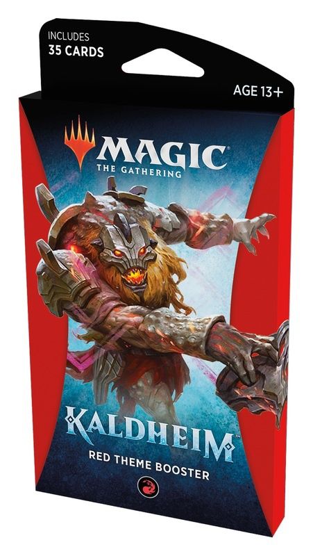 Magic the Gathering - Kaldheim Red Theme Booster