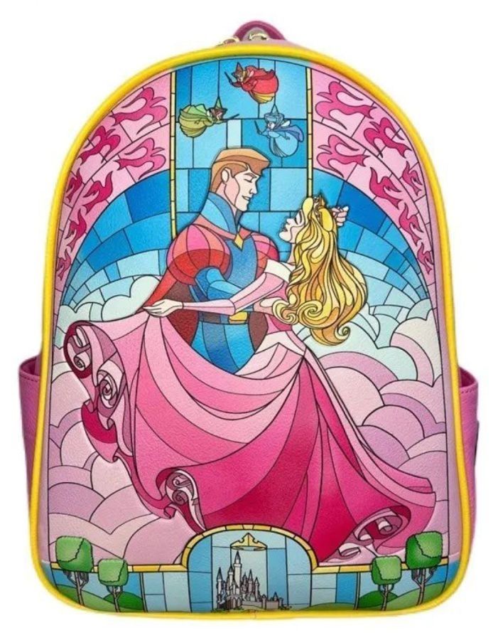 Sleeping Beauty - Stained Glass (US Exclusive) Mini Backpack
