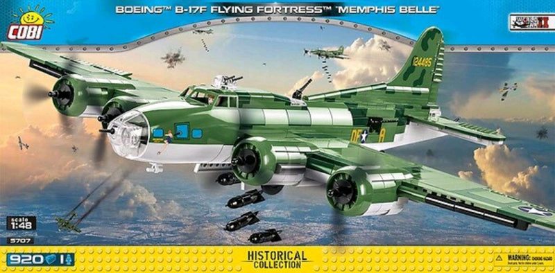 World War II - Boeing B-17F Memphis (900 pieces)