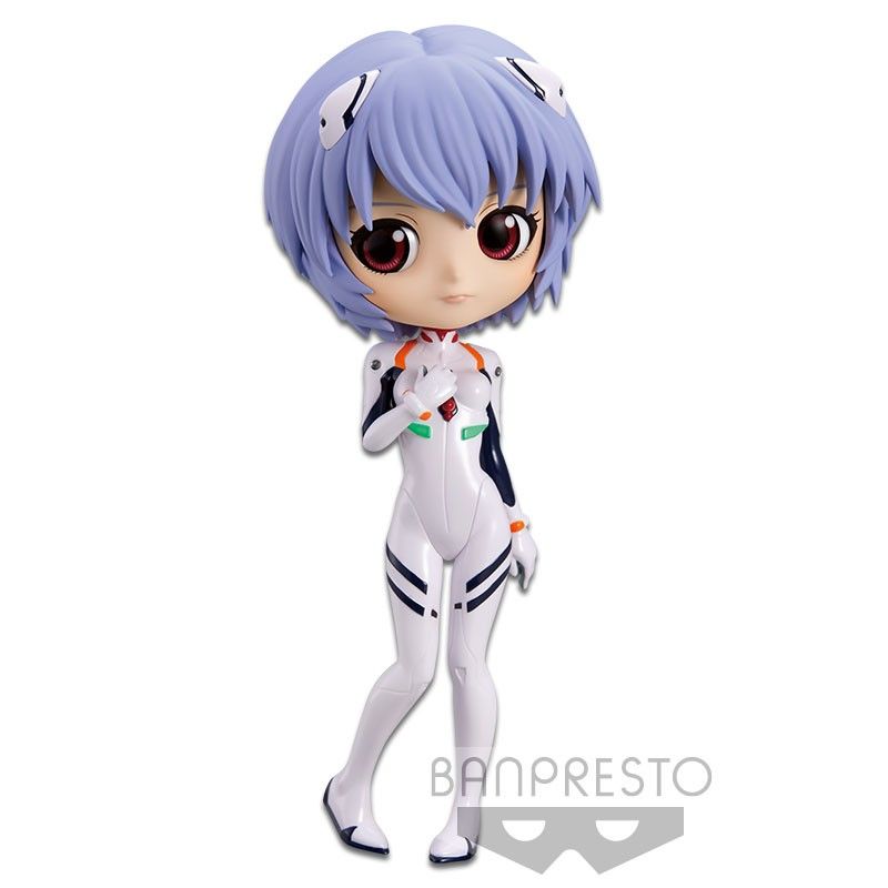 Evangelion Movie - Rei Ayanami Plugsuit Style Q Posket Figure (Ver.B)