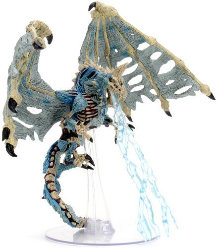 D&D Icons of the Realms: Boneyard Blue Dracolich