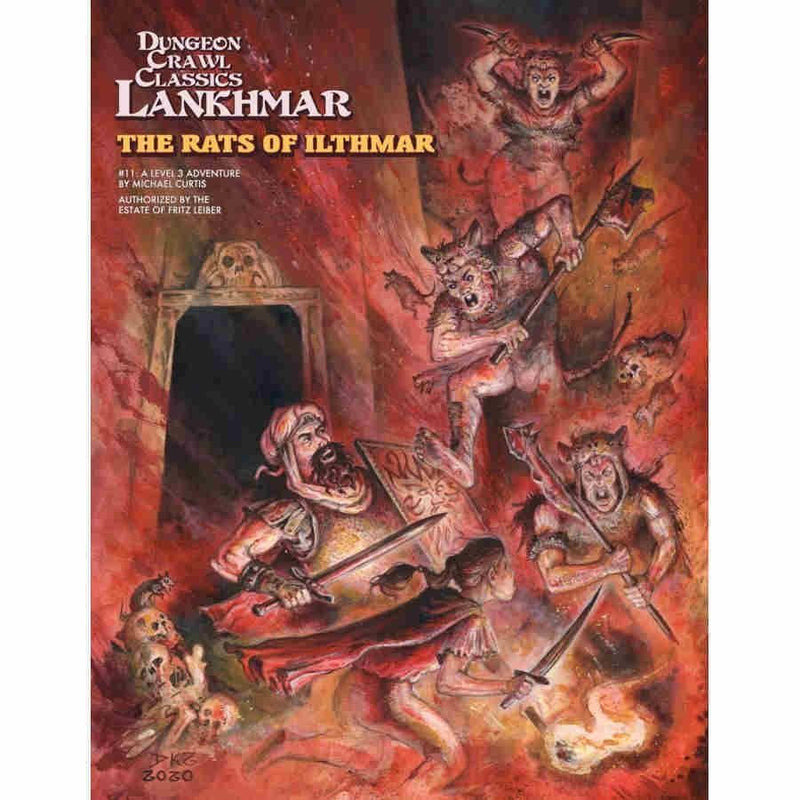 Dungeon Crawl Classics Lankhmar 11 The Rats of Ilthmar