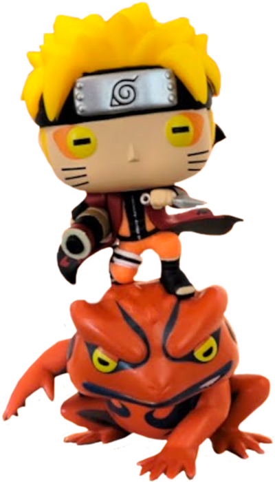 Naruto - Naruto Sage Mode & Gamakichi (US Exclusive) Pop! Ride