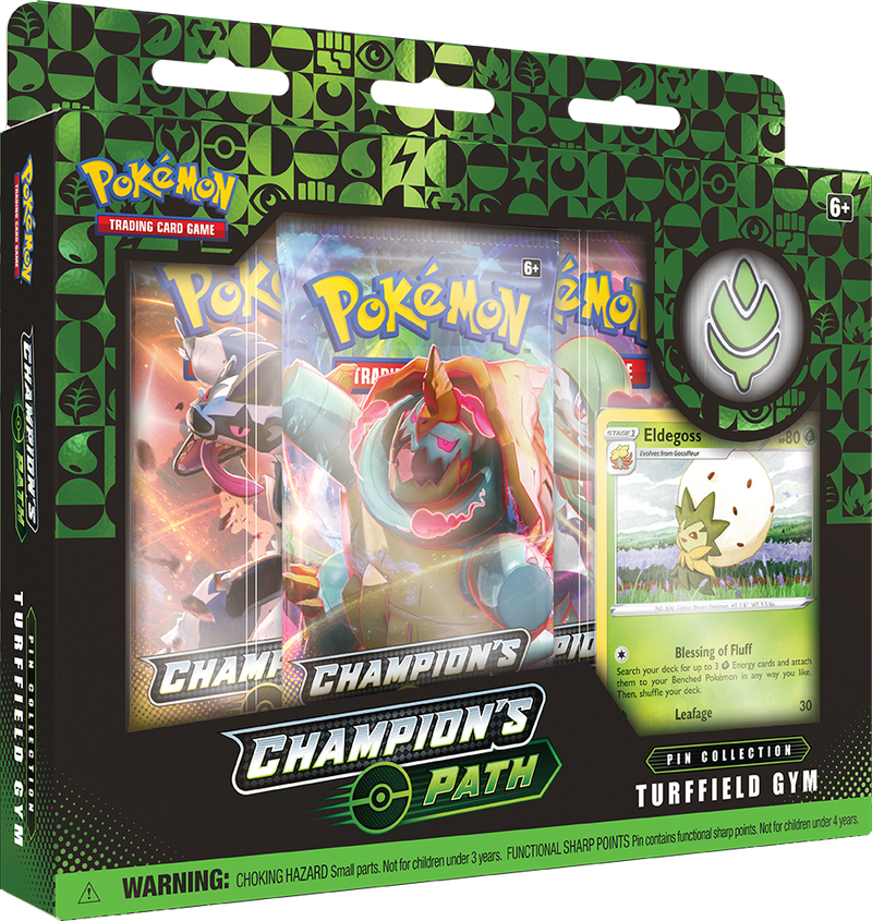 Pokemon TCG: Pin Collection - Champion's Path - Turffield Gym