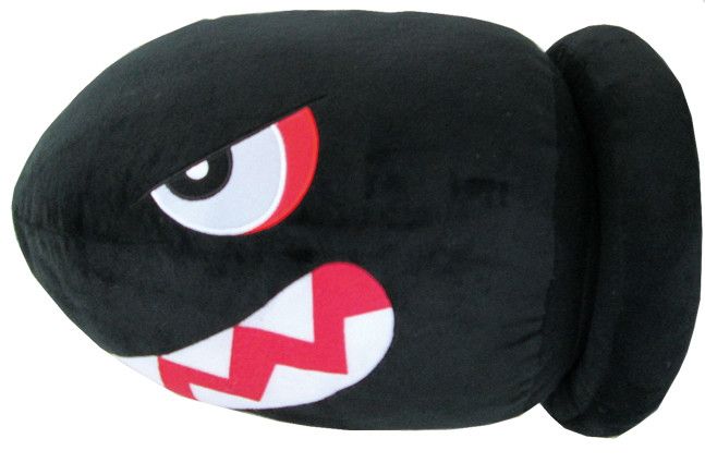 Super Mario Bros - Banzai Bill Pillow Plush
