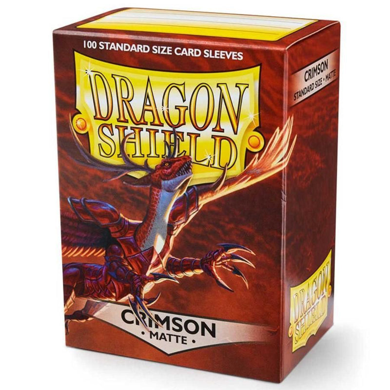 Dragon Shield Crimson Matte Sleeves (100)