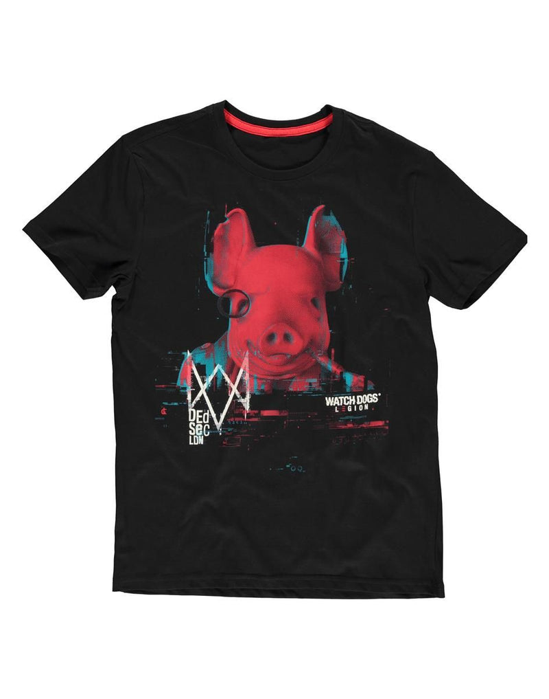 Watch Dogs: Legion - Pork Head Mens T-shirt - XL