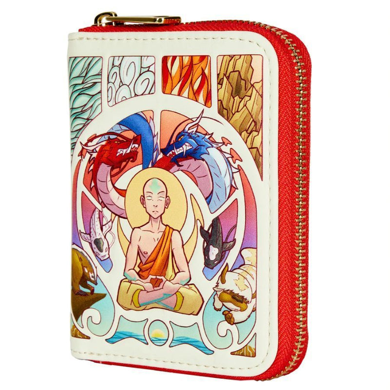 Avatar the Last Airbender - Aang Meditation Glow Zip Purse