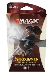 Magic: The Gathering - Strixhaven: School of Mages Silverquill Theme Booster (White)