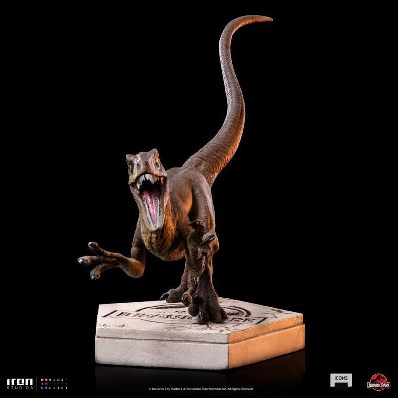 Jurassic Park - Velociraptor A Icons Statue