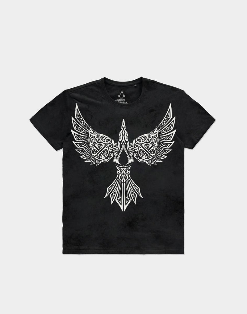 Difuzed Assassins Creed Valhalla Raven Mens Tee - S