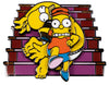 The Simpsons - Bart Raiding Homer's Change Jar Spinning Enamel Pin